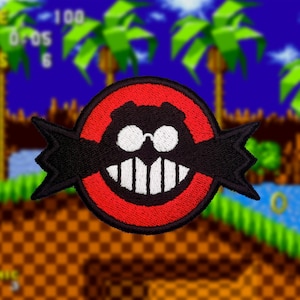 Dr. Eggman Empire (glow in the dark) Aufnäher