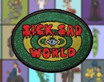 Daria "Sick Sad World" 3.5" patch.