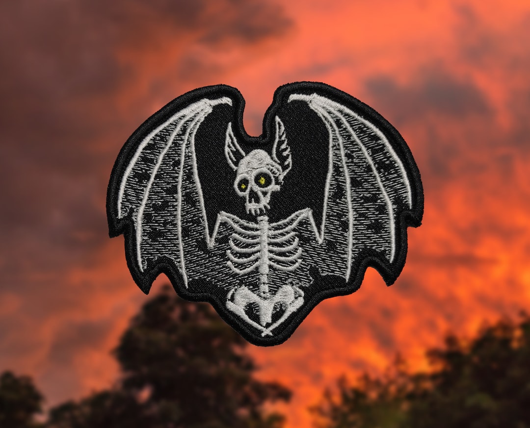 Bat Patch NEW! Spooky Bat Patch! - Etsy