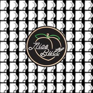 New! Nice Butt Peachy Patch!