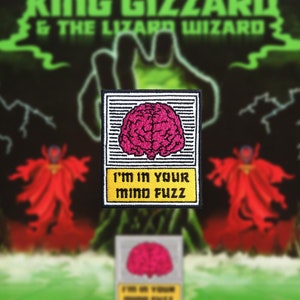 New! Mind Fuzz King Gizzard Patch!