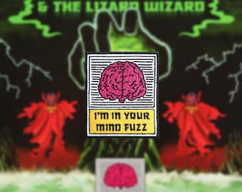 New! Mind Fuzz King Gizzard Patch!