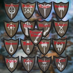 New! D&D Character Badges!
