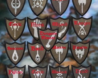 New! D&D Character Badges!