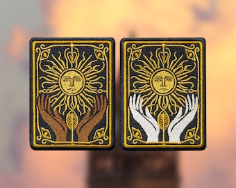 NEW! Tarot Sun 3.75 x 3in patch
