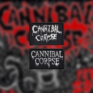 Cannibal Corpse inspired logo patch