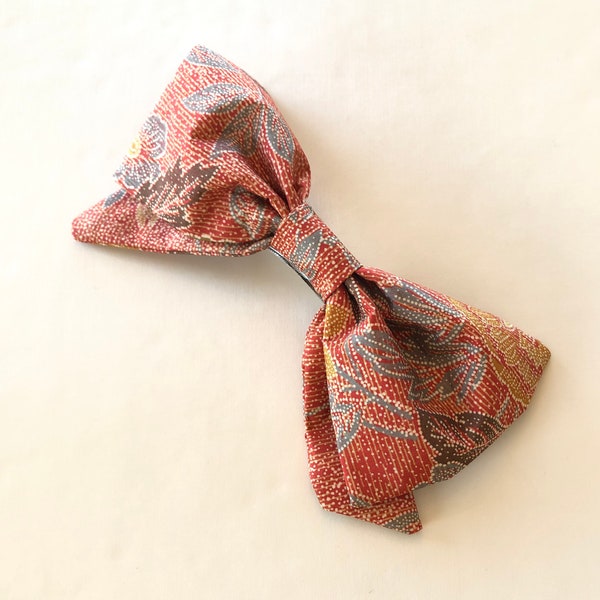 Handmade Kimono Big Bow / Silk Hair Accessories / Kimono Hair Clip / Kimono Seide Haarschmuck / hair clip / hair ribbon / Hair accessories