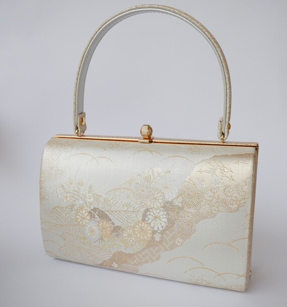 champagne gold clutch bag