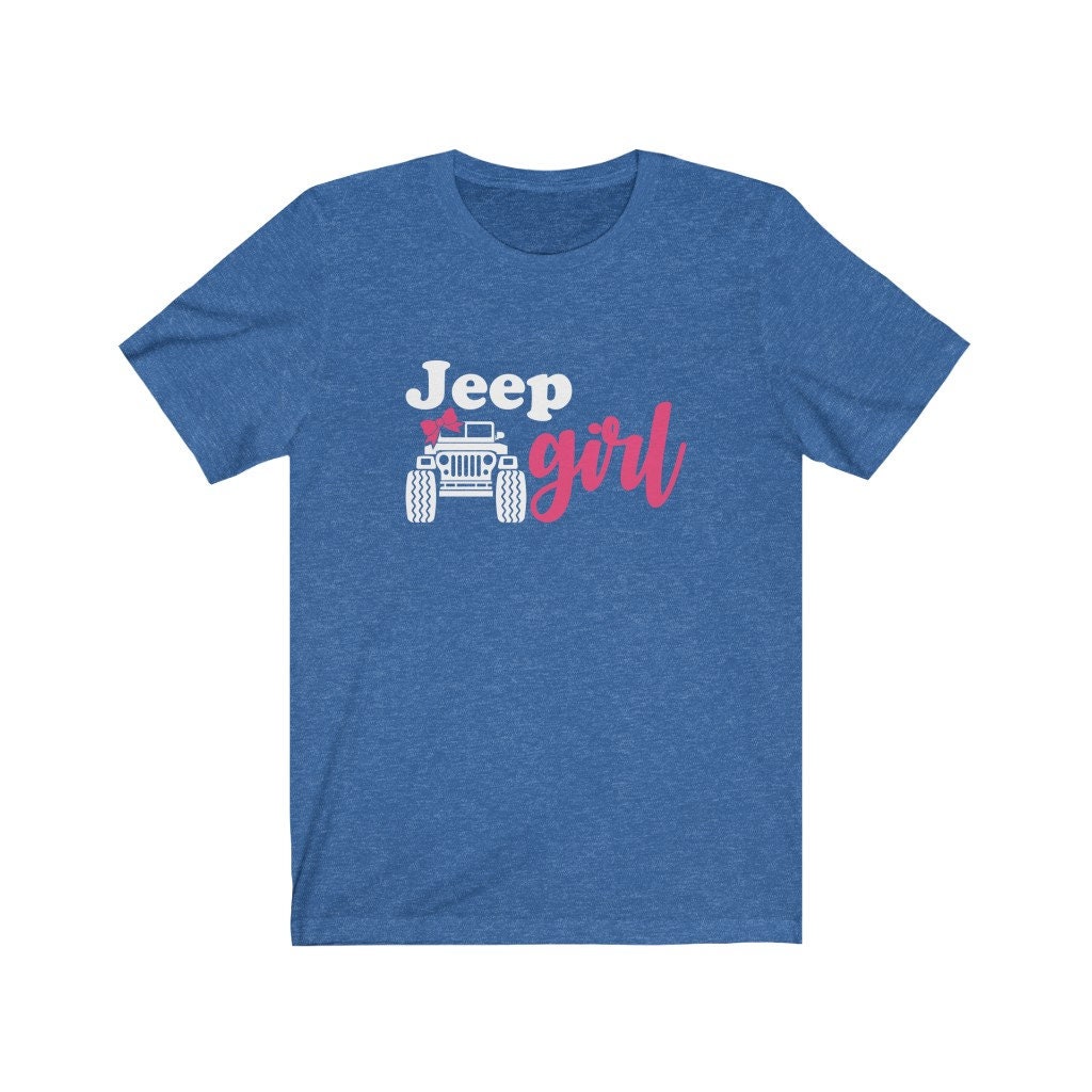 Jeep Girl Tshirt Jeep Fans Perfect Gift for Her Cute Etsy