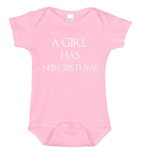 a girl has no name onesie