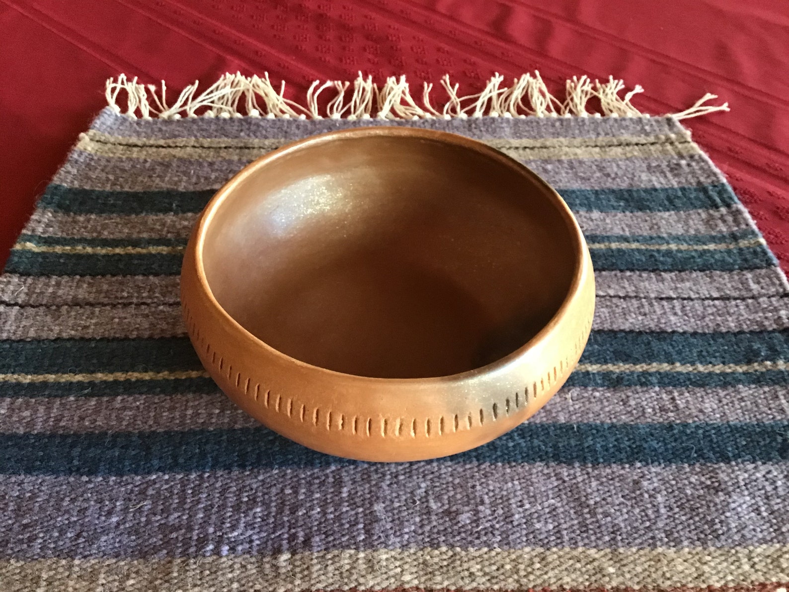 Micaceous Clay Bowl From New Mexico - Etsy
