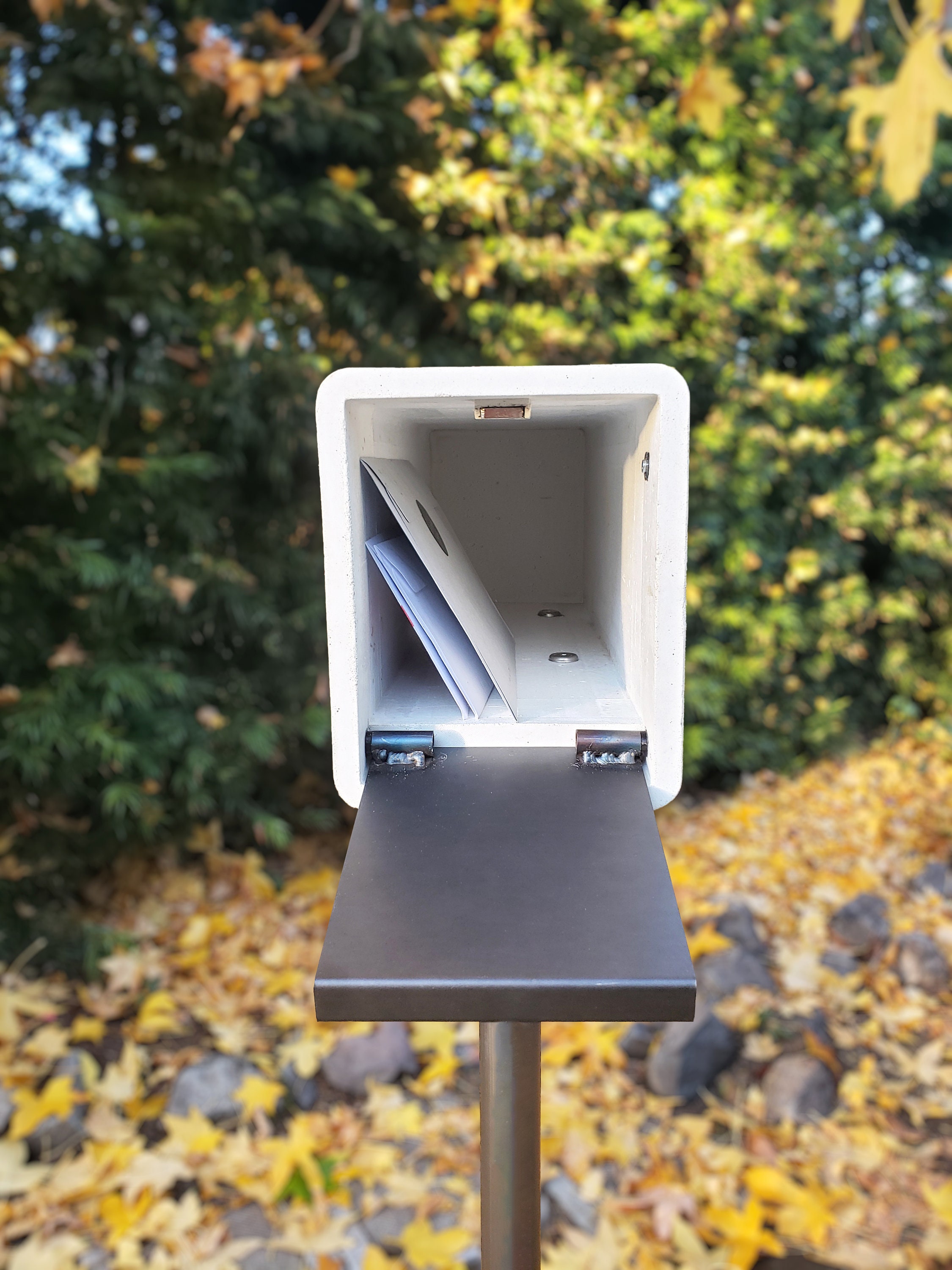 Tidal Mailbox Custom Handmade Concrete Mailbox Etsy