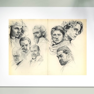 Timothée Chalamet - Paul Atreides - Chani - Duncan Idaho - Gurney Halleck - Lady Jessica - Duke Leto - Baron Harkonnen