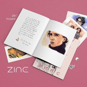 Zine – Timothée Chalamet & Zendaya – Paul Atreides