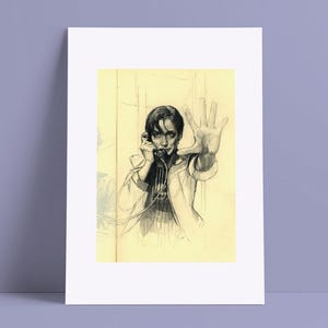 Trinity - The Matrix Poster Illustration