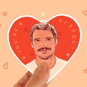 Je bent perfect - Pedro Pascal Sticker