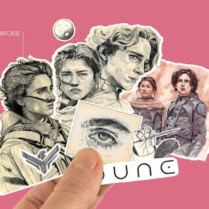 Timothée Chalamet Sticker Pack - Zendaya - Paul Atreides & Chani