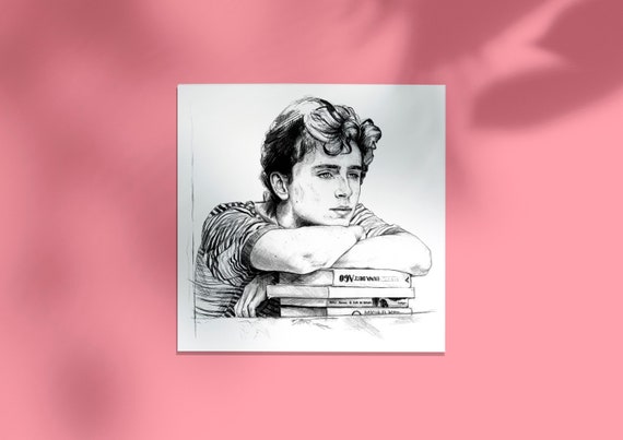 Call Me By Your Name Movie Poster Art Print Elio Etsy
