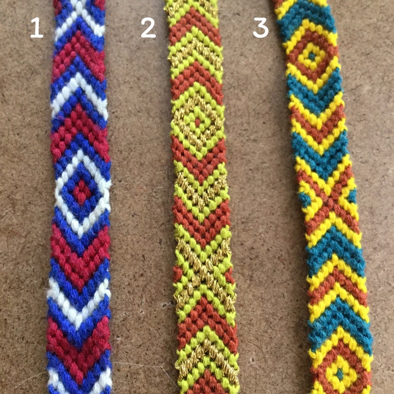 Ex/'s and Oh/'s Woven Friendship Bracelets