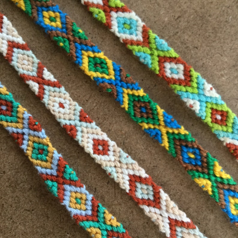 Ex/'s and Oh/'s Woven Friendship Bracelets