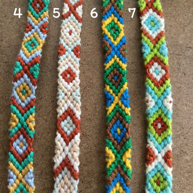 Ex/'s and Oh/'s Woven Friendship Bracelets