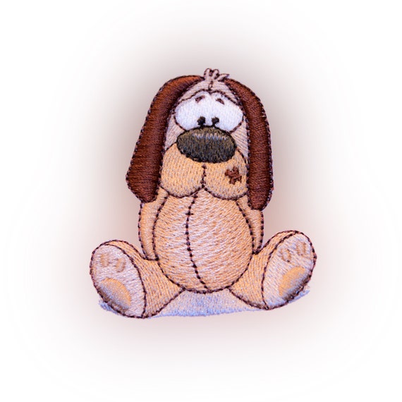Cute Dog Embroidery Design Etsy