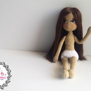 Crochet Basic Doll amigurumi pattern image 5