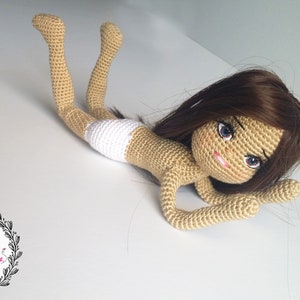 Crochet Basic Doll amigurumi pattern image 9
