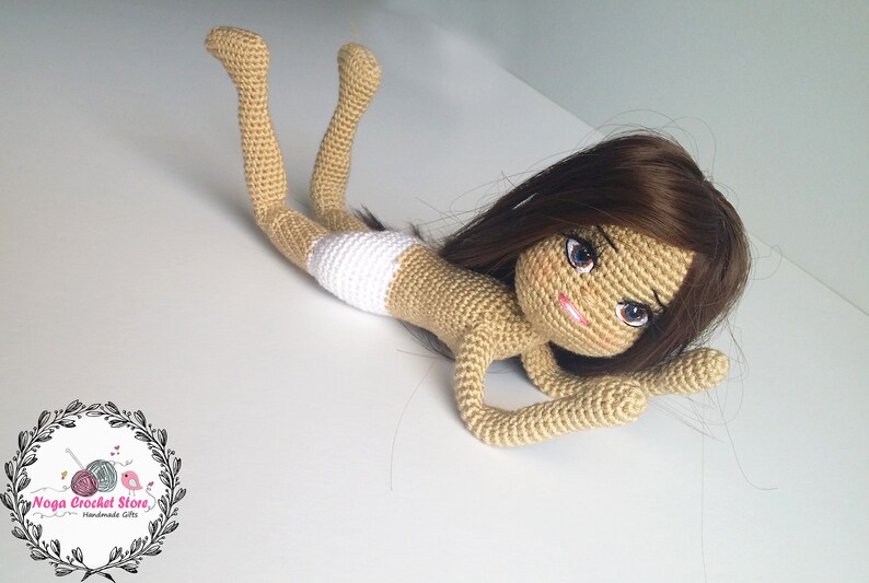 Crochet Basic Doll amigurumi pattern image 9