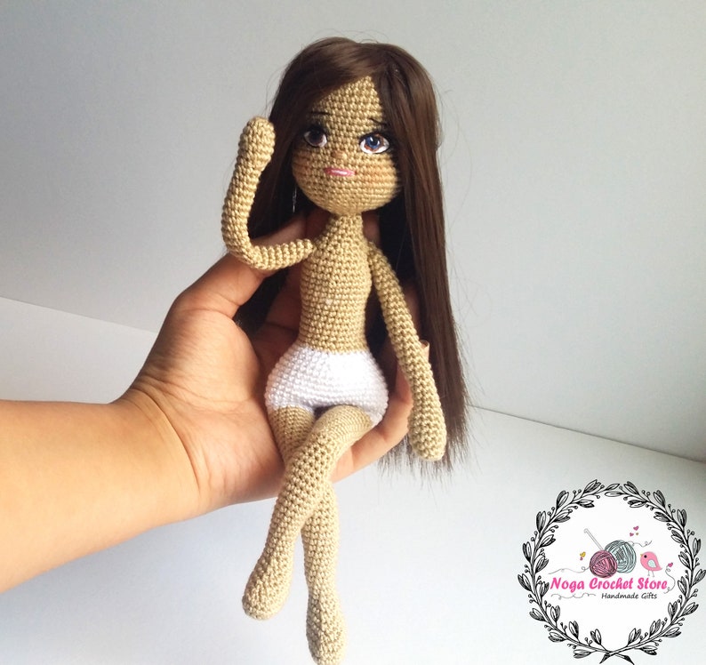 Crochet Basic Doll amigurumi pattern image 3