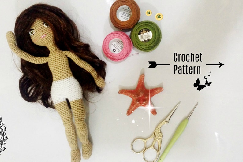 Crochet Basic Doll amigurumi pattern image 10