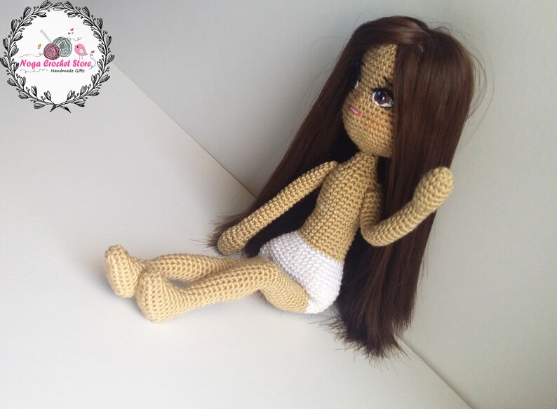 Crochet Basic Doll amigurumi pattern image 7