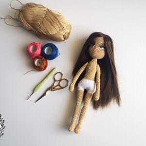 Crochet Basic Doll amigurumi pattern image 8