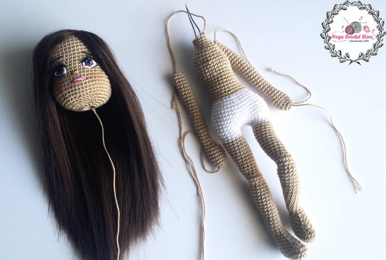 Crochet Basic Doll amigurumi pattern image 4