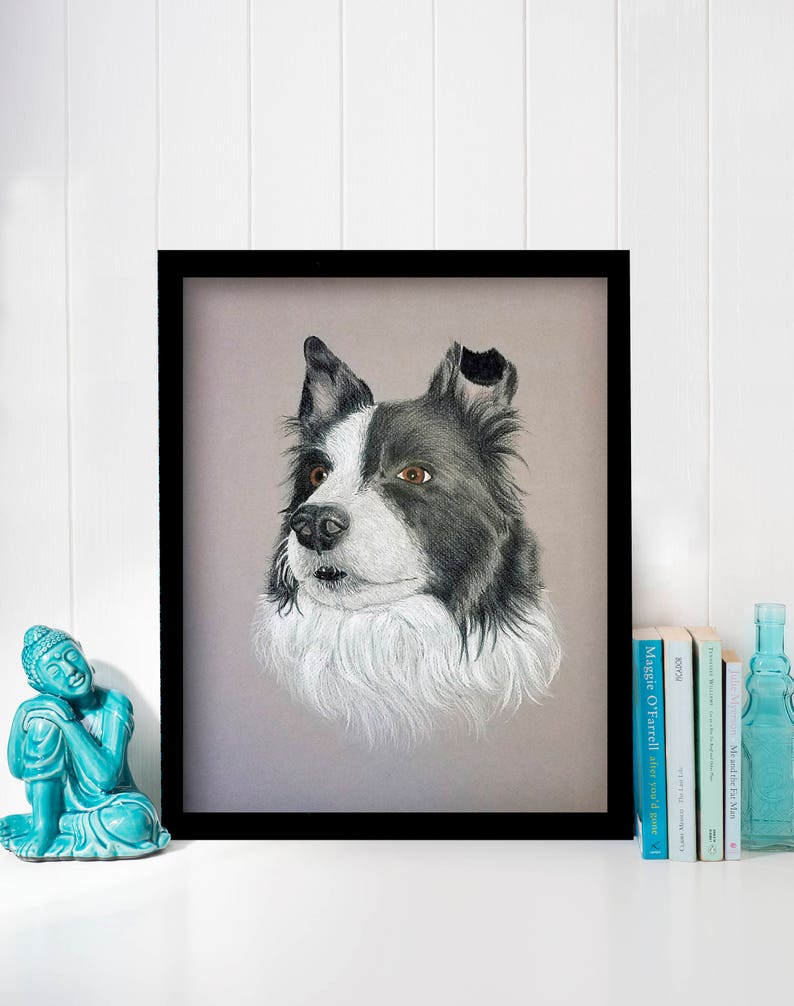 Custom Dog Art Dog Artwork Custom Pet Art Dog Portrait Etsy