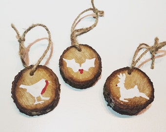 Hand Painted Christmas Decorations