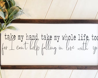 Take My Hand Etsy