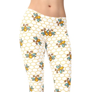 Mousse Yellow Bee Print Leggings main image 1