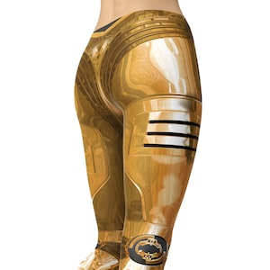 Armor Leggings, Robot Skin Leggings, Cosplay Outfit, Robot Outfit, Robot Leggings, Printed Cool Leggings, Leggings for Women, Yoga Pants