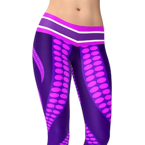 Ursula Octopus Tentacles Leggings, Octopus Costume Leggings, Printed Leggings, Workout Leggings, Leggings for Women, High Waisted Leggings