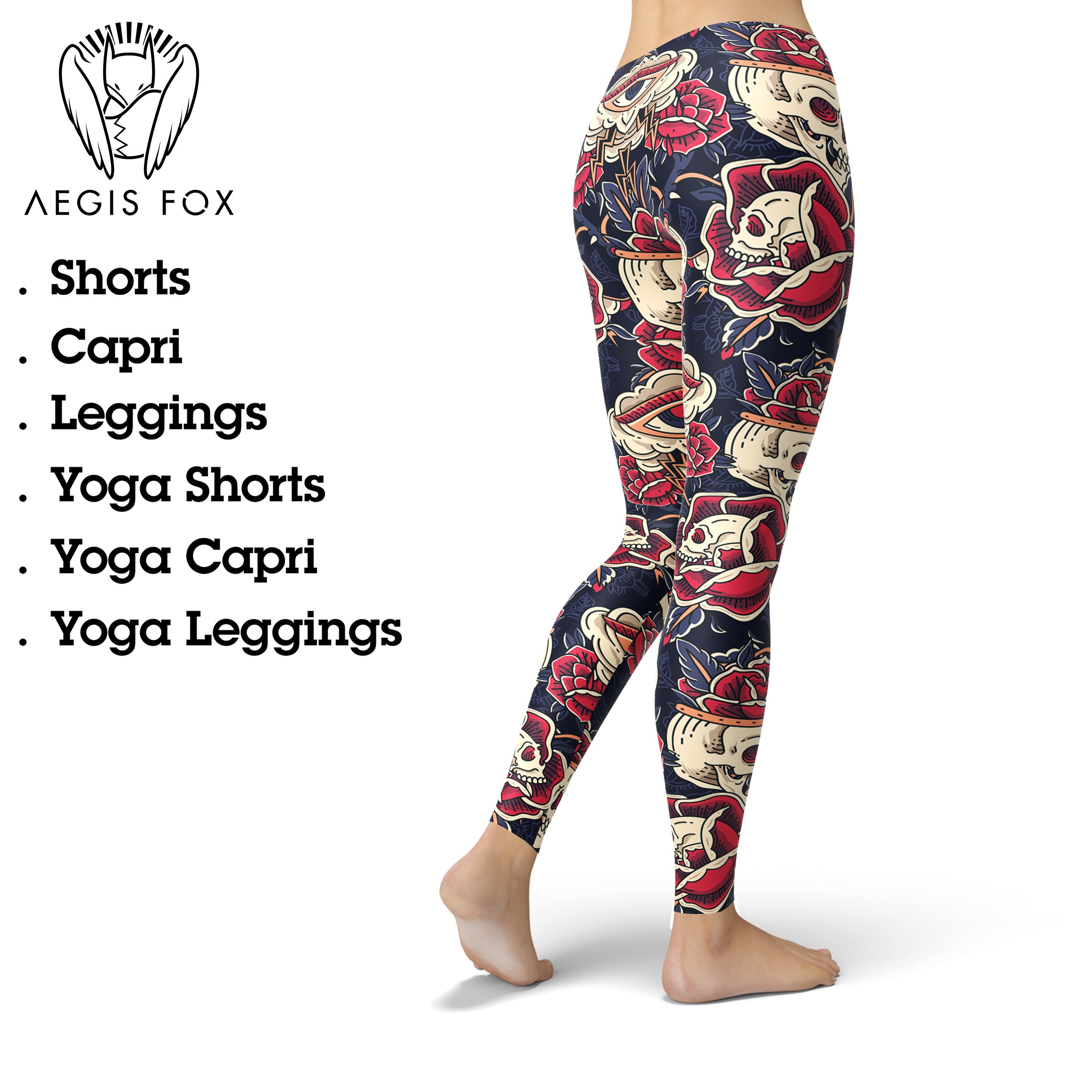 Women Printed Leggings Workout 