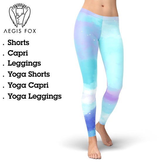 Starry Night Yoga Legging, Galaxy Yoga Pants, Galaxy Leggings