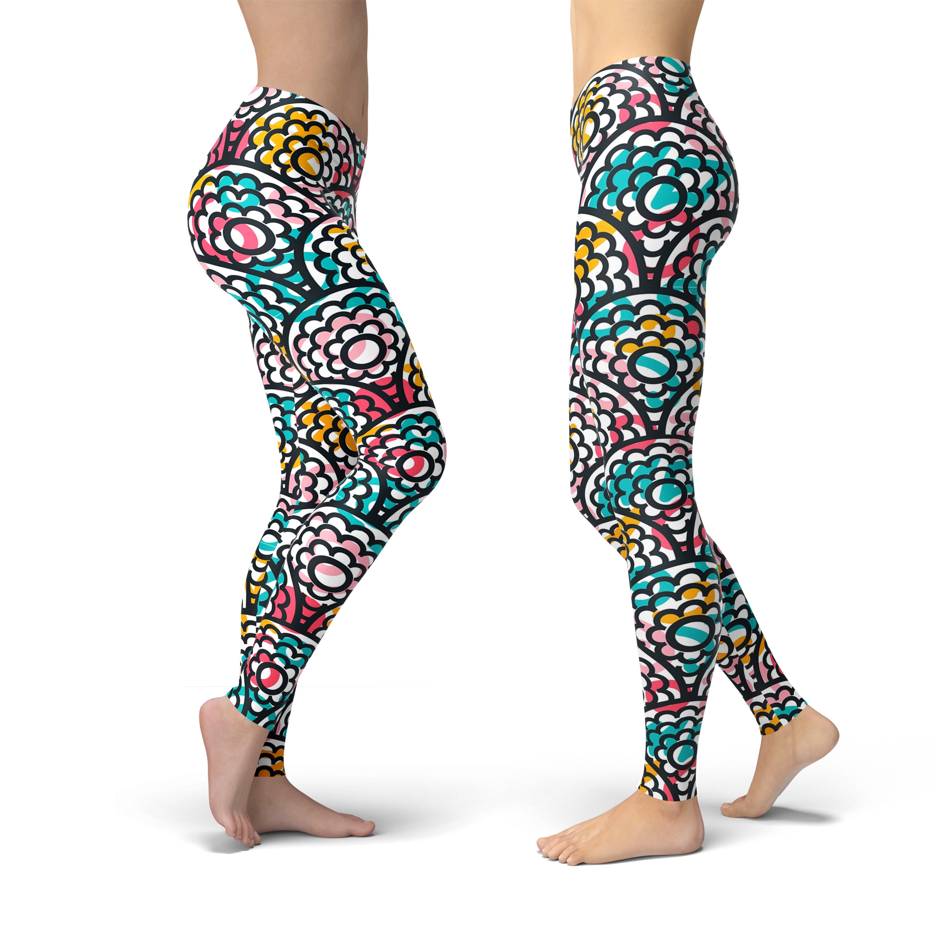 Discover Doodle Leggings, Gift for Women