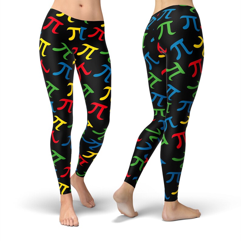 Pi Day Leggings for Women Pi Day Yoga Pants Math Leggings Etsy