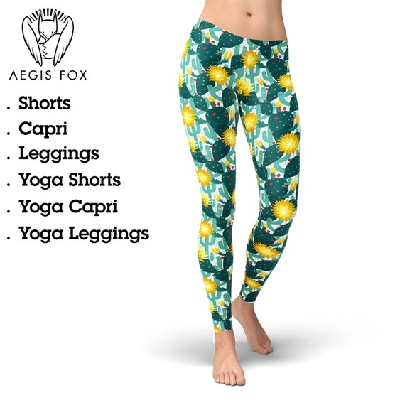 Cactus workout leggings best sale