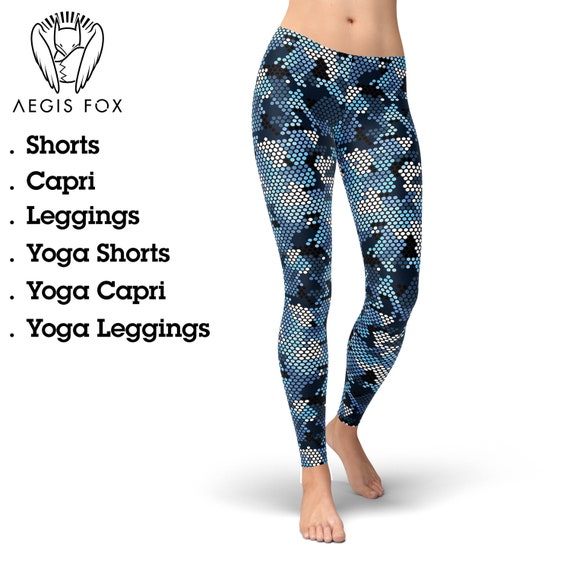 White camo workout leggings 2025