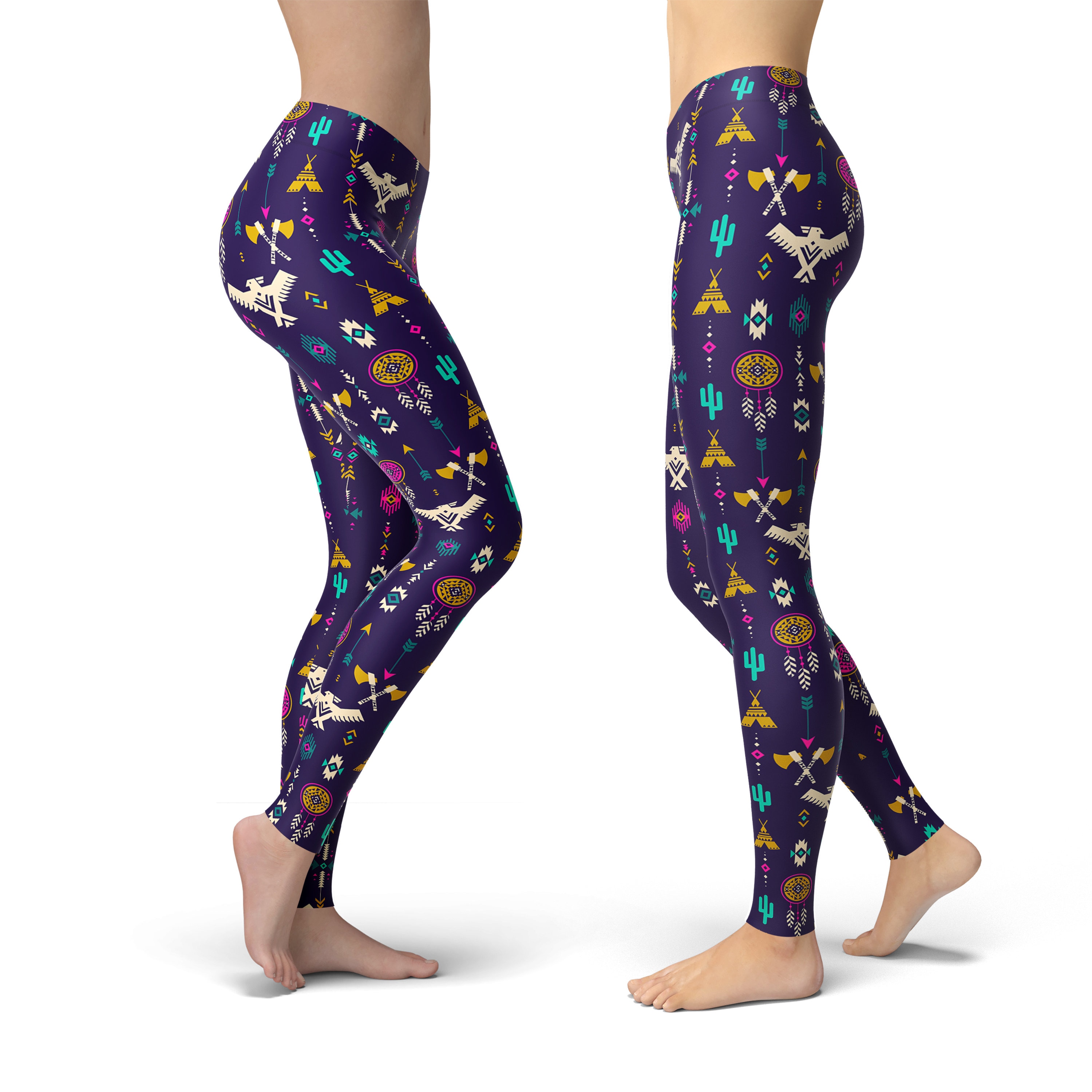 Discover Native American Yoga Leggings, Leggings Gift for Women