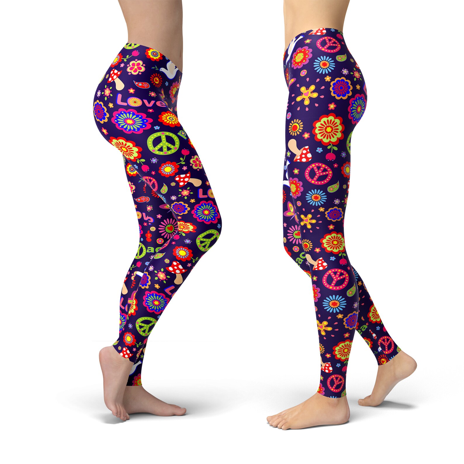 CheyenneeMagicWarrior Flowers Leggings