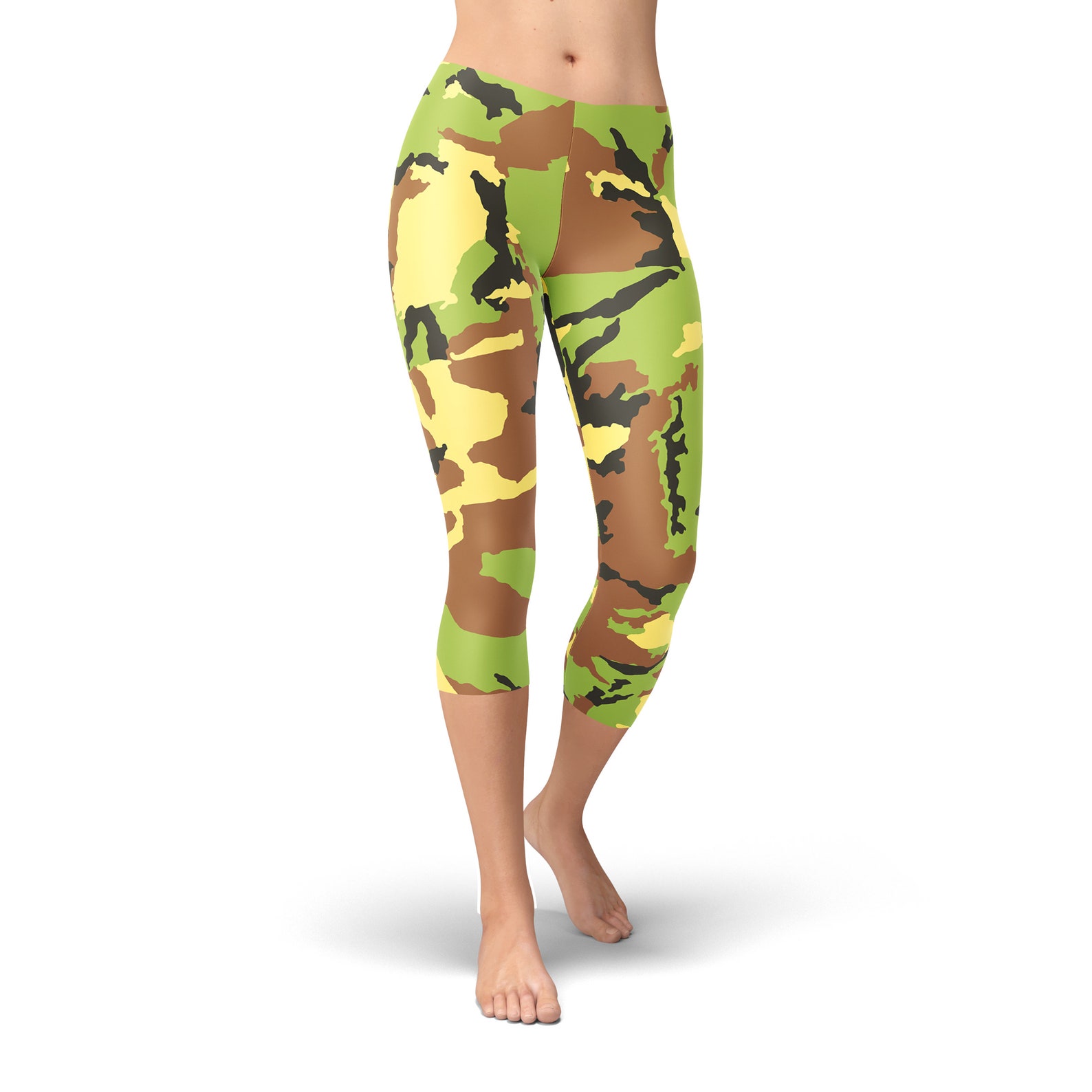 Slim fit- Camouflage Light Brown
