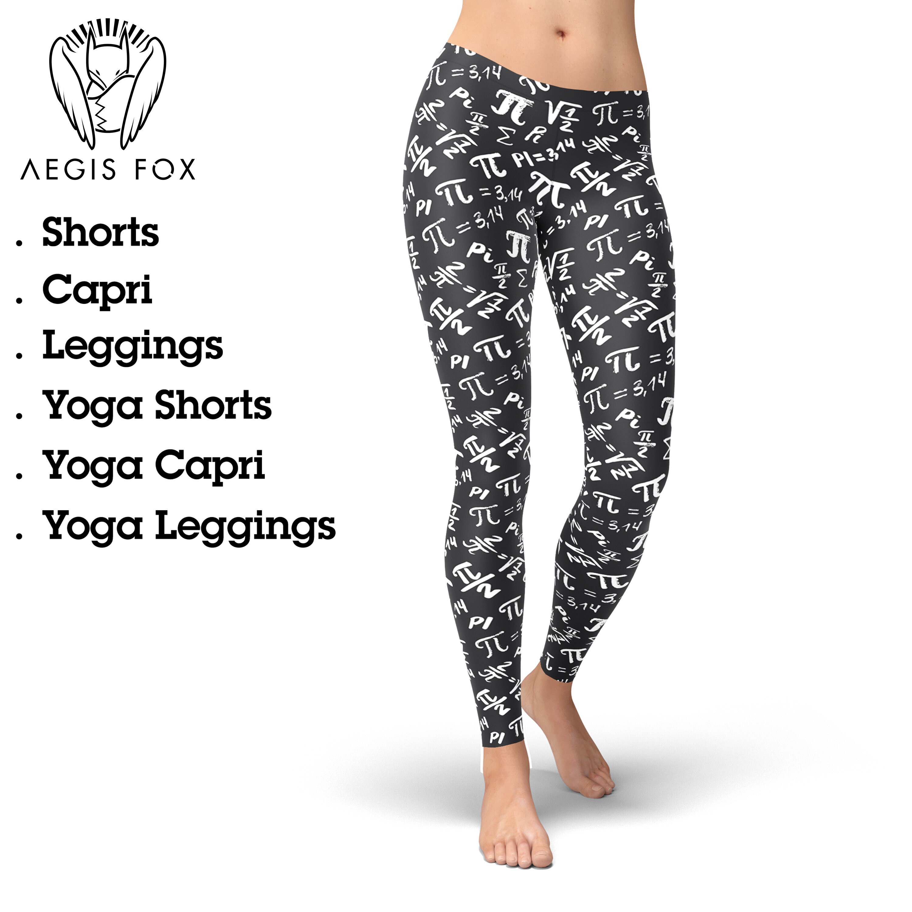 CTOITLKF Workout Leggings, Math Linear Mathematics Education Yoga